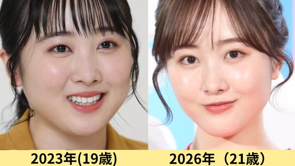 本田望結顔変わった