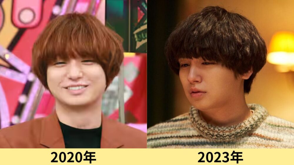 伊野尾慧顔変わった