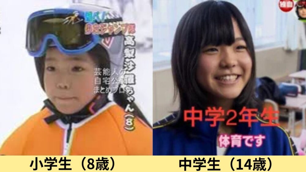 高梨沙羅顔変わった