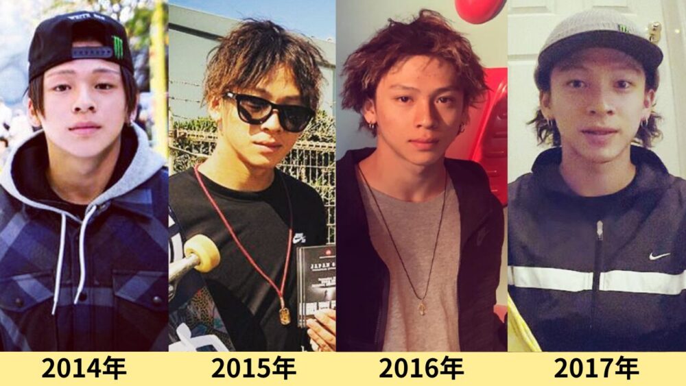 平野歩夢顔変わった