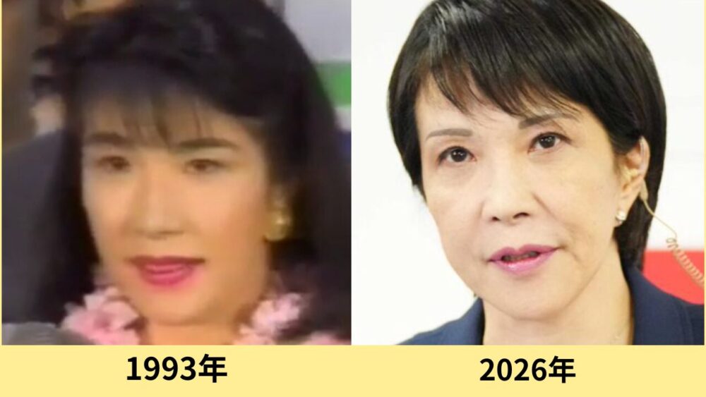 高市早苗　顔変わった