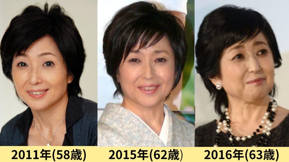 竹下景子顔変わった