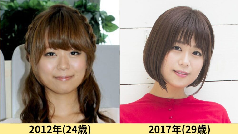 井口裕香顔変わった