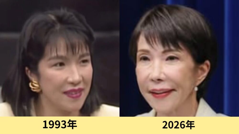 高市早苗　顔変わった