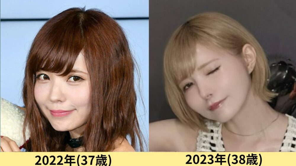 益若つばさ顔変わった