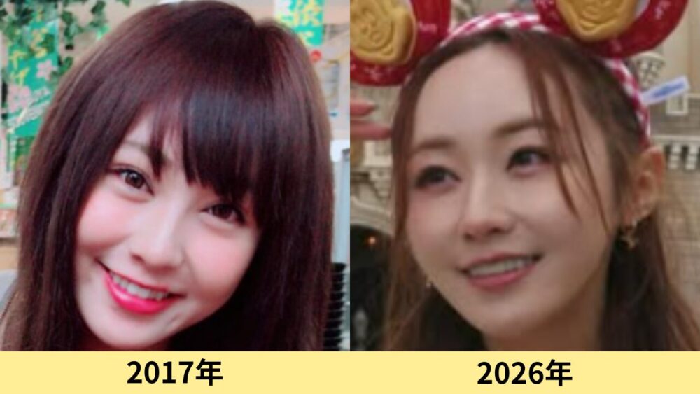 てんちむ　顔変わった