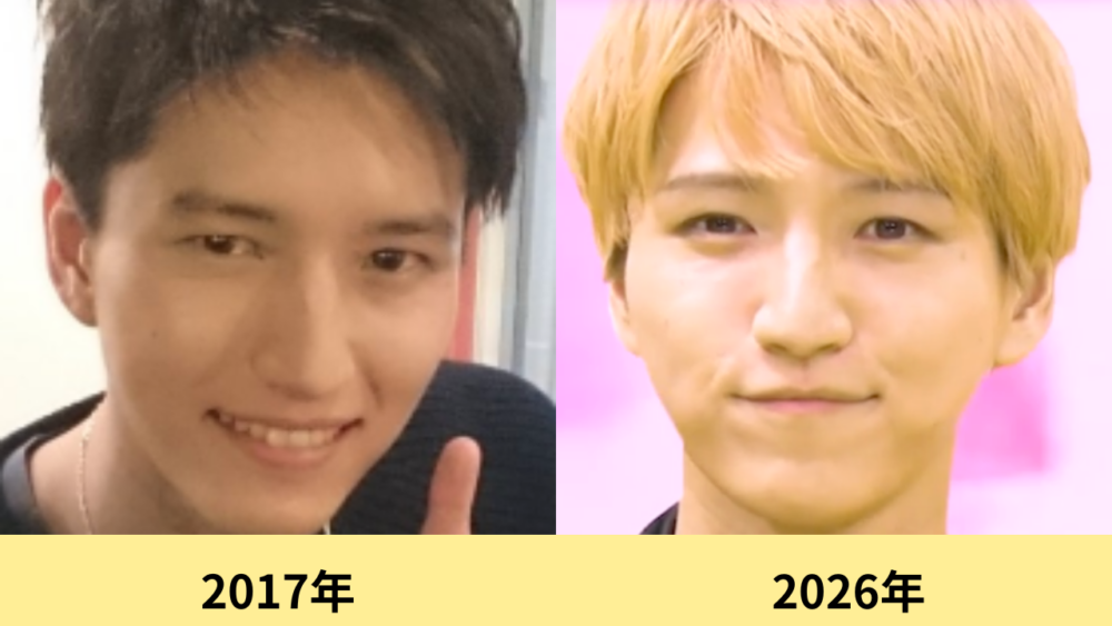 田口淳之介　顔変わった