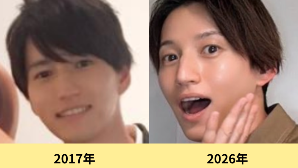田口淳之介　顔変わった
